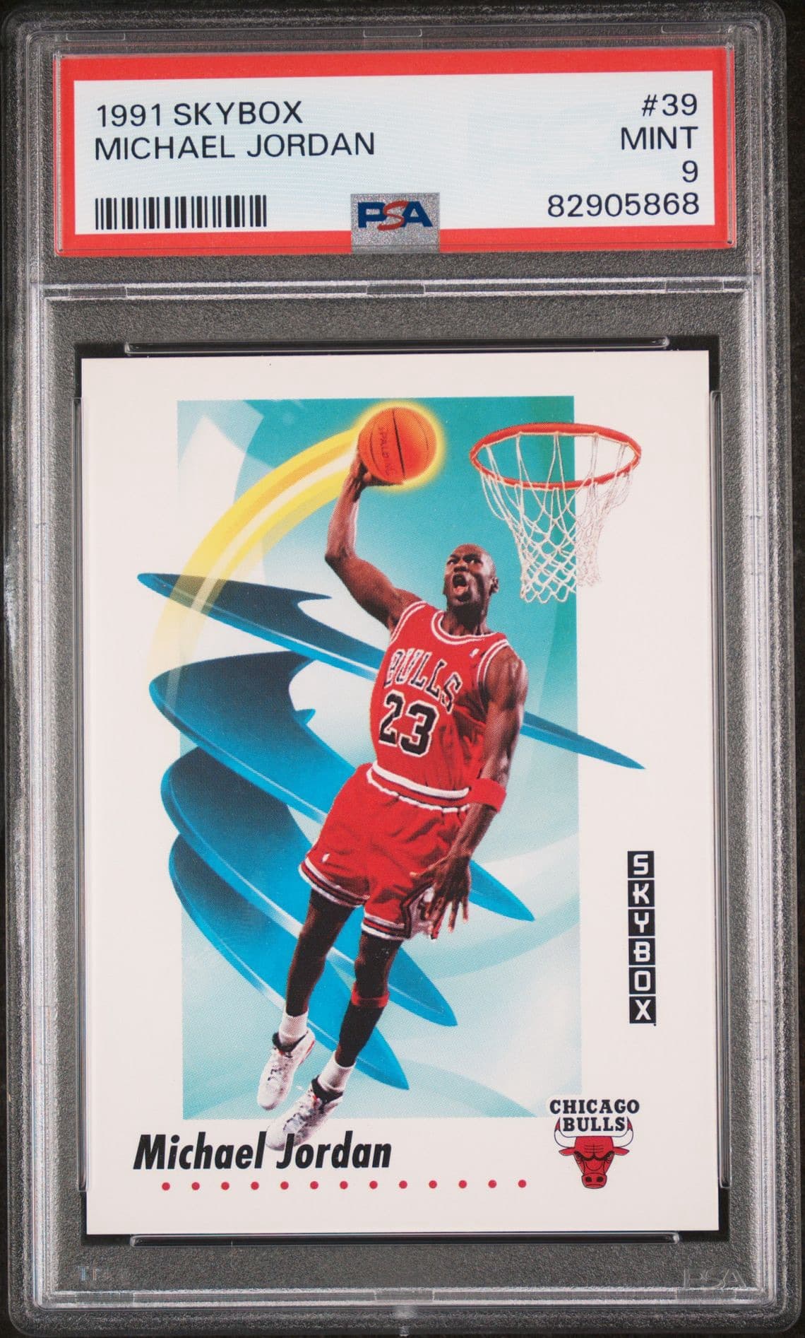 1991 SKYBOX #39 MICHAEL JORDAN