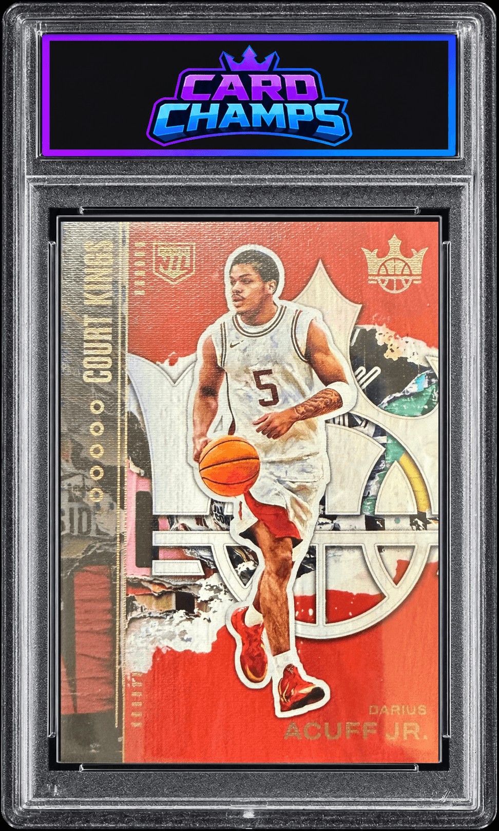 2025-26 Panini Court Kings Darius Acuff Jr. Ruby #47, 147/149