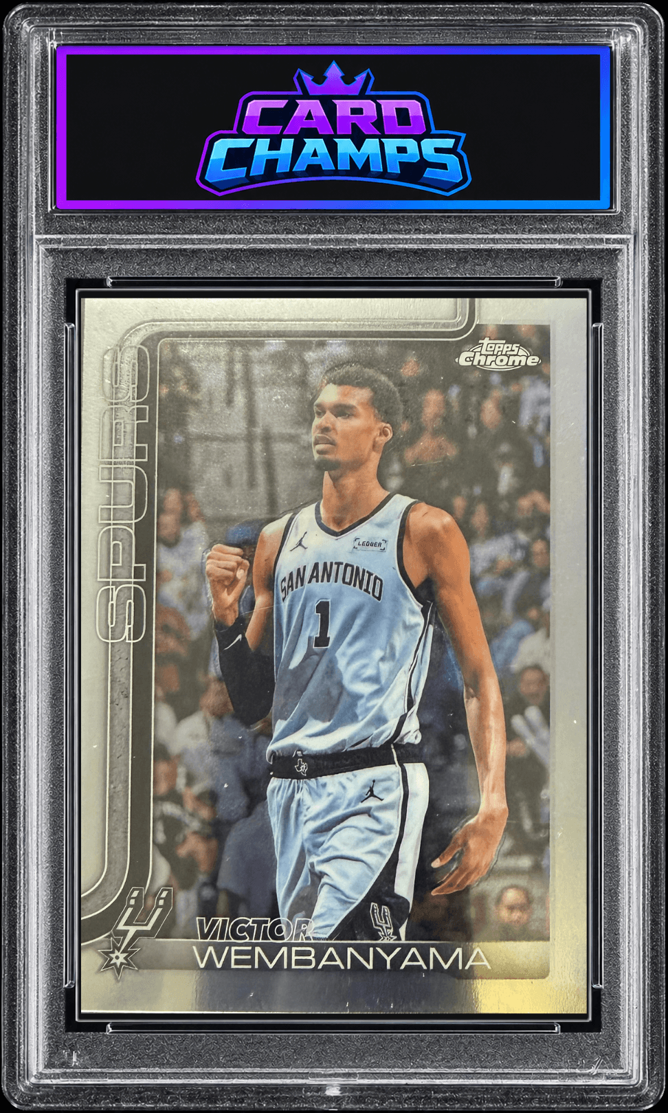 2025-26 Topps Chrome Update Victor Wembanyama #22
